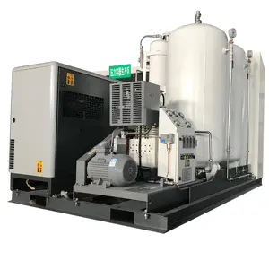 Sistema de llenado de cilindro de oxígeno, 100 cilindros por día, 40L, 50L, compresor de oxígeno sin aceite, potenciador de oxígeno médico