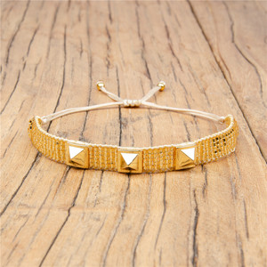 MI-B180488 Moyamiya hecho a mano con cuentas pulsera japonesa miyuki Semilla de perlas pulsera para los hombres - Product Image 5