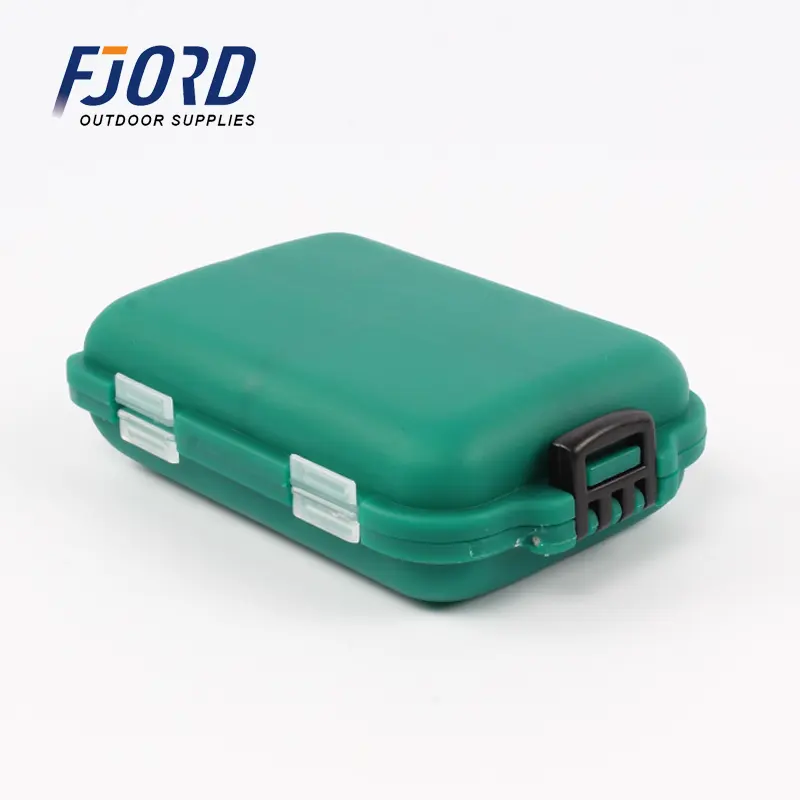 FJORD-caja de anzuelos de pesca, herramientas de utilidad de alta calidad, almacenamiento e impermeable, aparejos pequeños de plástico Ford