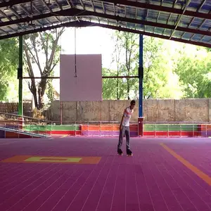 Cina Pabrik Plastik PP Roller Skating Rink Lantai