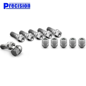 Alta qualità Gr5 auto da corsa M14 titanio ruota alette dadi - Product Image 6