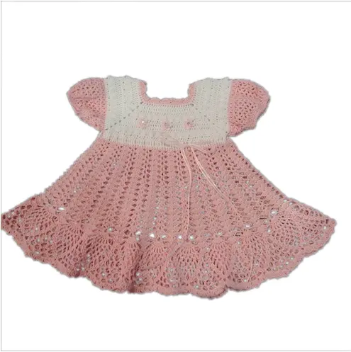 Crochet Latest Dress Design For Flower Teenage Young Girls