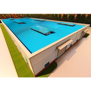 Chi phí thấp 2000 mét vuông nhà tiền chế thiết kế kết cấu thép công nghiệp nhà tiền chế - Product Image 5