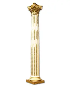 Banruo-columna romana con diseño de flores, pilar para decoración del hogar, BRLM30 * 270cm-HJ