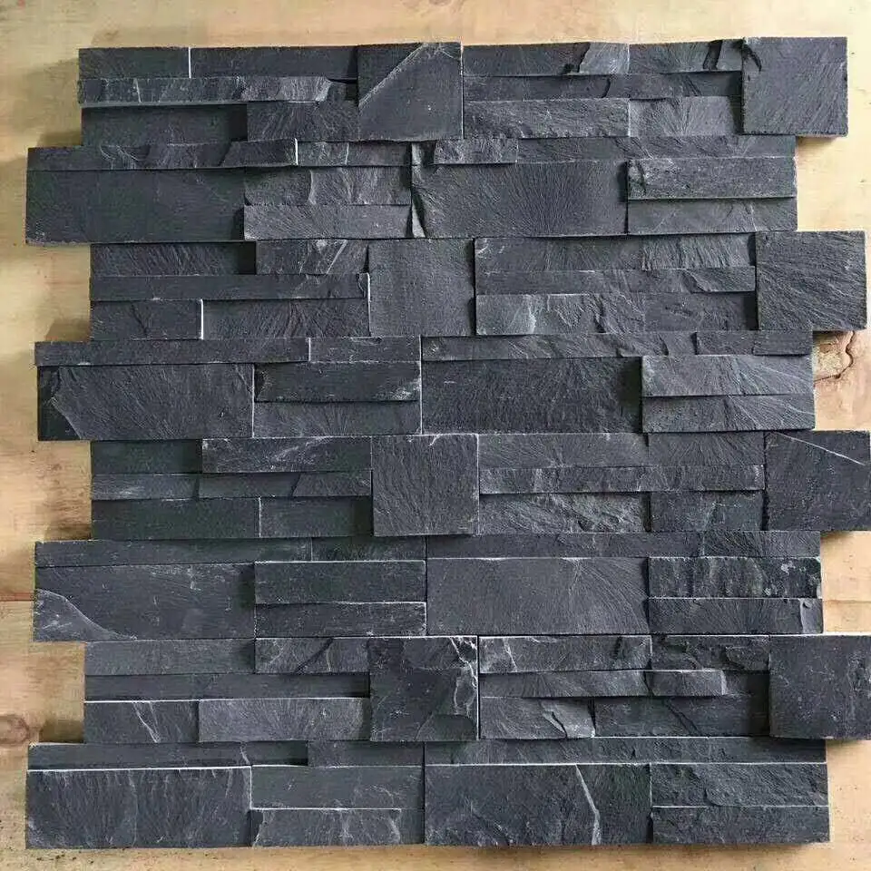 hot sale natural split surface slate chip pencil size tile for sale