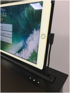 Dongguan facotry <span class=keywords><strong>pop</strong></span> up iPad LCD ascensor Monitor con inteligente sistema de elevación/conferencia de mesa ascensor LCD - Product Image 5