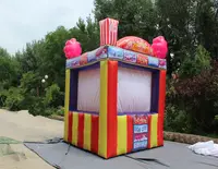 Cabina inflable de carnival para comida, carpa para fiesta, cabina hinchable para dulces con soplador