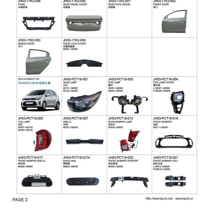 CARVAL JH AUTOTOP AUTO PARTS for