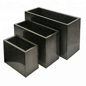 2MM Thick Tapered Aluminum 1060 Powder Coated <strong>Large</strong> Outdoor <strong>Planters</strong>, <strong>Large</strong> Indoor <strong>Planters</strong> - Product Image 1