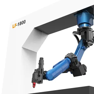 Robot arm 6 axis cutting machine metal tube and sheet G.WEIKE japan fanuc robot arm 6 axis cnc fiber laser metal cutting machine