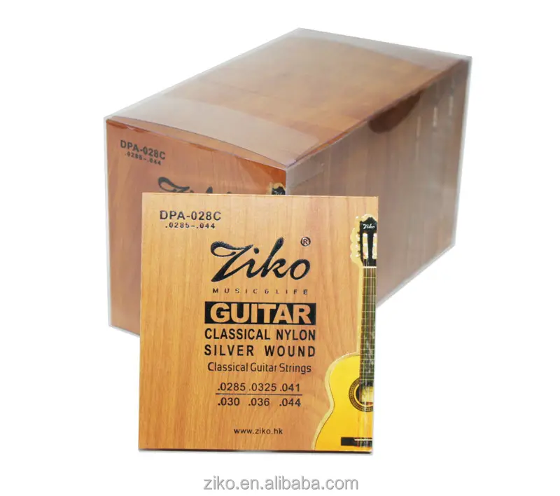 Ziko Tráng đầy màu sắc cổ điển guitar strings DPA-028C