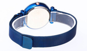 Custom Magnetic Japan Quartz Movt OEM cassa posteriore in acciaio inossidabile Stars Starry Sky Watch - Product Image 5