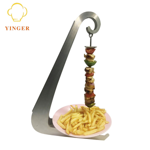 Support à brochettes Yinger pour barbecue, service de <span class=keywords><strong>kebab</strong></span>, support à espetada en fil métallique - Product Image 4