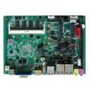 3.5 inç N2930 düşük güç 2 LAN LVDS ile endüstriyel gömülü anakart geniş basınç anakart All-in bir arada PC