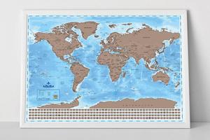 Du lịch hoàn hảo của món quà cá nhân Scratch Off quốc gia cờ Scratch-off bản đồ thế giới in ấn Trung Quốc Chiết Giang Xuất xứ mô hình No.21 - Product Image 3