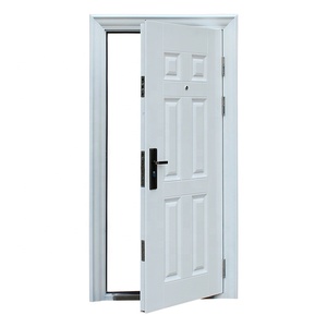 2022ใหม่ล่าสุดสไตล์เหล็กสไตล์อเมริกันประตูรักษาความปลอดภัยที่มีราคาต่ำ - Product Image 3