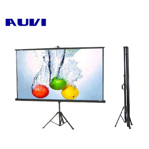 Bán Sỉ Giá Đỡ Ba Chân Chất Lượng Cao 180X180 Cm Giá Rẻ Màn Hình Máy Chiếu Ba Chân Màn Hình Trong Nhà Di Động - Product Image 2