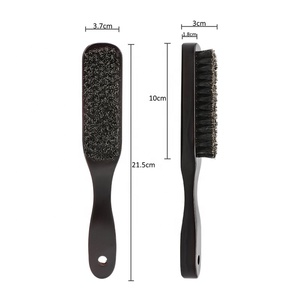 <span class=keywords><strong>Brosse</strong></span> de Massage pour barbe et <span class=keywords><strong>moustache</strong></span>, 1 pièce, pour hommes, coiffe, Massage à longue manche, en bois, poils - Product Image 6