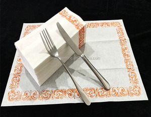 Atendidos servilletas colth como Toalla de invitados no tejido impreso servilleta de papel airlaid - Product Image 2