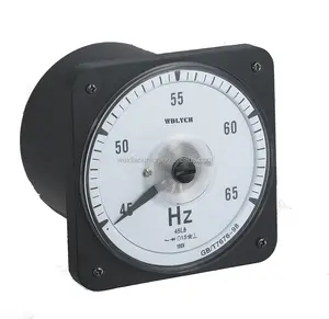 WDG Series 110mm Wide Angle Round Type Frequency Meter