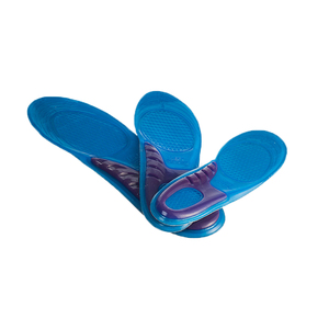 Confort gel semelle intérieure absorbant les chocs massage des pieds sport semelle de refroidissement