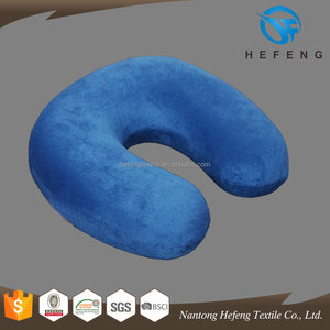 Siêu mềm ngắn sang trọng tựa đầu bộ nhớ bọt U-hình dạng cổ gối - Product Image 2