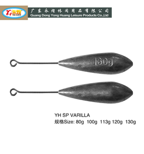 100g-120g di vendita calda die casting peso di piombo piombini da pesca - Product Image 3