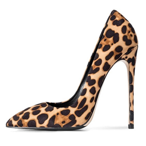 Bigswekiss — chaussures à talons hauts en forme de léopard pour femmes, escarpins à bout pointu et Sexy, escarpins à talons hauts, haute qualité, OEM, vente en gros - Product Image 3