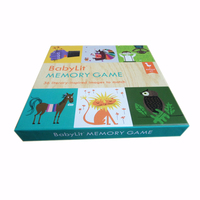Cartes d'apprentissage assorties pour enfants, cartes éducatives préscolaires pour les tout-petits de 3 à 6 ans