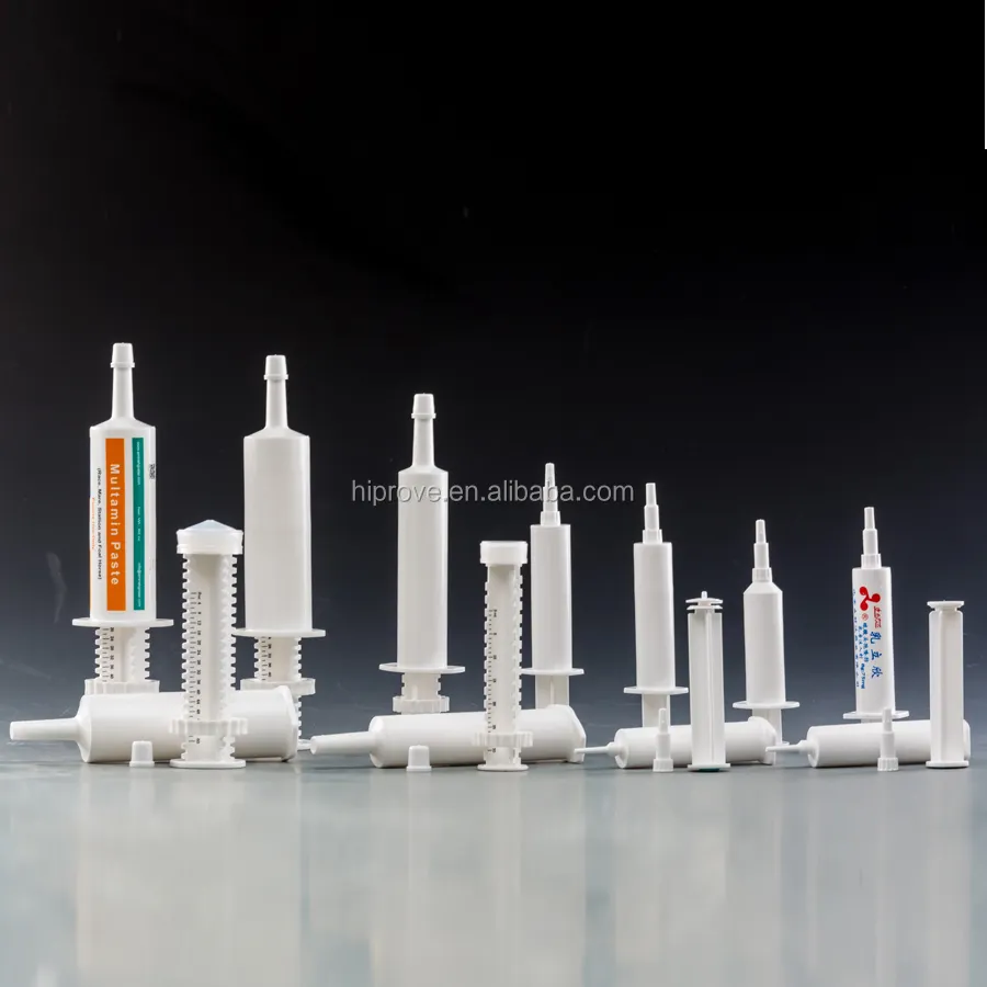 Plastic PE 8ミリリットル10ミリリットル13ミリリットル20ミリリットル30ミリリットル60ミリリットルAnimal Veterinary Syringe