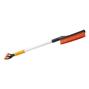 Xe Hot Bán Nhà Máy Chăm Sóc Xe Phụ Kiện Mềm Giá Rẻ Kính Thiên Văn Nặng Nhiệm Vụ Tuyết Bàn Chải Với <span class=keywords><strong>Ice</strong></span> <span class=keywords><strong>Scraper</strong></span> - Product Image 5