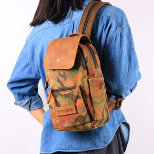 CHANGRONG personalizzato personalizzato nuovo Design Vintage Mini donna zaino borsa con patta in pelle - Product Image 6