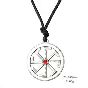 Ciondolo in peltro GX098 con ruota girevole del solstizio di Kolovrat, collana slava con swastika - Product Image 3