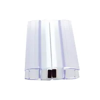 Kaca Pintu Depan Magnetik Sealing Strip PVC Shower Tahan Air Strip Segel