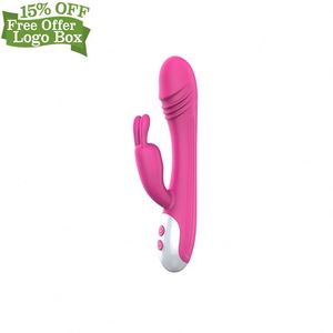 Ragazza Porn Gioco Del Sesso Giocattoli Figura Del Coniglio Molle Del Silicone Massaggiatore <span class=keywords><strong>Clitorideo</strong></span> Vibratore Dildo - Product Image 4