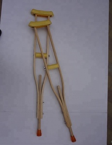 Muletas Axilares de Madera Ligeras Ajustables, en Oferta, las Más Económicas, Proveedor - Product Image 3