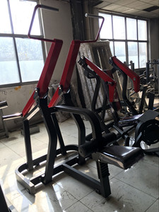 Máquina de Polea <span class=keywords><strong>para</strong></span> Ejercicios de <span class=keywords><strong>Espalda</strong></span> y Brazos con Carga de Placas, Uso Comercial, Acero Inoxidable con Características de Seguridad - Product Image 5