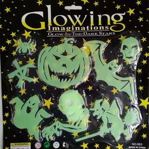 De etiqueta de la pared de brillan en la oscuridad de etiqueta engomada de la ventana luminoso fluorescente del decoraciones - Product Image 2