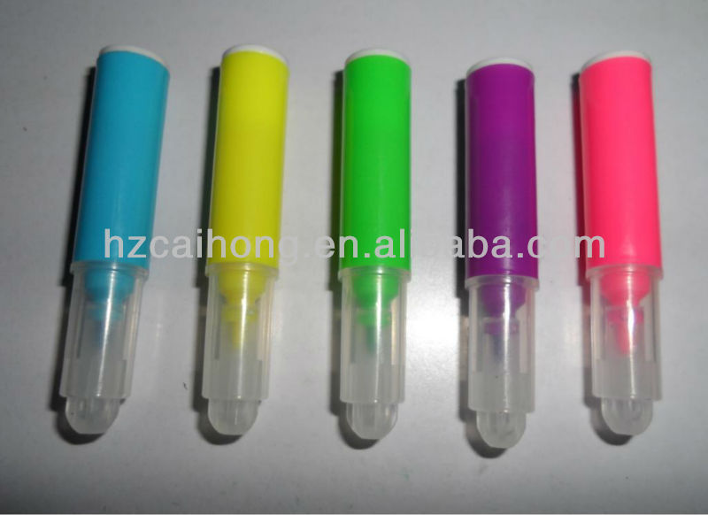 2013 année, vente chaude uv marqueur avec 3 couleur& coloré. invisible. stylo.& meilleur prix ch-6009