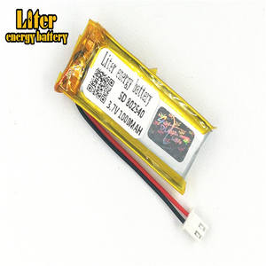Plugue 2.5-2 P <span class=keywords><strong>3</strong></span>.7 V 802540 mah 1000 bateria de polímero de li-ion de Alta qualidade para a máquina de pequeno - Product Image 3