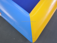 Kinder sprengen Schwimmbad mit Rutsche, Intex Swim Center Familie aufblasbaren Pool zum Verkauf