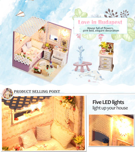 Hecho <span class=keywords><strong>a</strong></span> mano miniaturas <span class=keywords><strong>detalles</strong></span> para la casa de muñecas diy casas de muñecas - Product Image 5