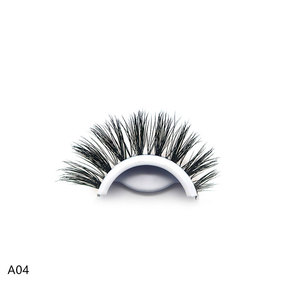 2018 rápido y fácil aplicar Eshinee mink tira pestañas transparente invisible banda 3d visón pestañas postizas al por mayor - Product Image 6