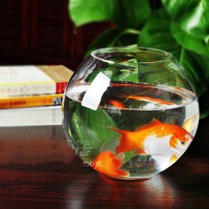 15cm/20cm/25cm/30cm/40cm/45cm all'ingrosso trasparente a forma di palla rotonda fiore ciotola di vetro vaso serbatoio di pesce - Product Image 5