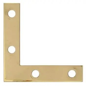 Factory customized quality stamping brass flat angle gasket