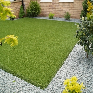 Hilo con memoria de forma C alfombra de césped de reciclaje de hierba artificial de color rosa césped artificial - Product Image 1
