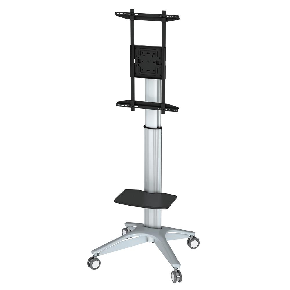 Универсальная новая модель современной подставки для телевизора с колесами/подходит для мониторов от 32 до 65 дюймов/регулируемая высота