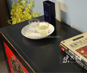 Muebles antiguos chinos pintura mueble aparador antiguo - Product Image 5