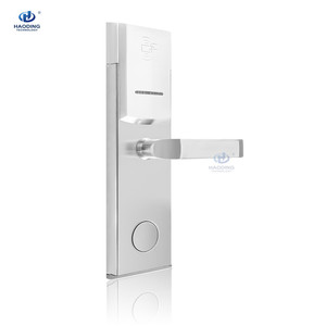 Cerraduras de puerta de tarjeta de llave de Hotel <span class=keywords><strong>antirrobo</strong></span> de la <span class=keywords><strong>mejor</strong></span> seguridad Cerraduras de casillero de software de sistema libre de acero inoxidable y aluminio a prueba de agua - Product Image 3