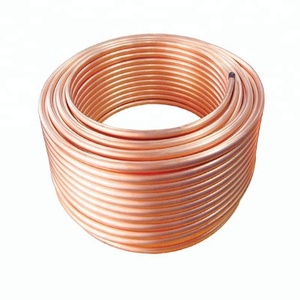 Customized AC <strong>Copper</strong> <strong>Pipe</strong> in Coil Price Per Meter in Stock - Product Image 2
